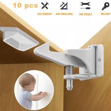 10x cabinet locks child safety latches