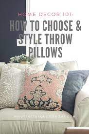 choose and style sofa pillows