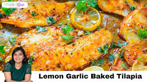 y lemon garlic baked tilapia recipe