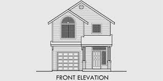 House Front Drawing Elevation View For