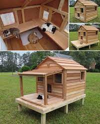 This collection of diy outdoor cat house projects involves a big list of materials that you may use to build a cool cat residence. 52 Diy Outdoor Cat House Ideas For Winters And Summer