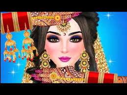 indian bridal dressup and makeup game