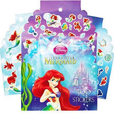 Disney Little Mermaid Stickers Over 300 Stickers Featuring