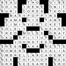 garbage boat crossword clue archives