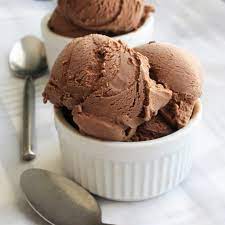 homemade milk chocolate ice cream my