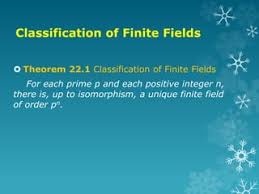 Chapter 22 Finite Field | PPT