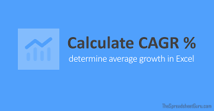 calculate a cagr formula in excel