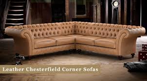 leather chesterfield corner sofas