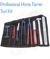 professional horse farrier tool kit