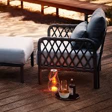 Outdoor Rope Woven Lounge Chair With