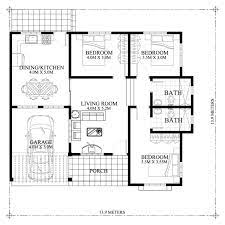 Simple Three Bedroom House Plans To