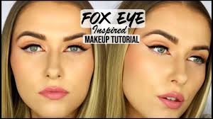 fox eye inspired makeup tutorial 2020