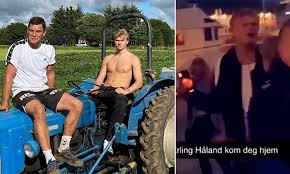 Haaland set an incredible record yesterday, by running 60m in a erling haaland est un monstre physique : Erling Haaland Gets To Work On A Potato Farm Days After Appearing To Be Thrown Out Of Nightclub Daily Mail Online
