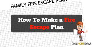 Important steps for inside your home include keeping your windows unlocked, moving any flammable materials or furniture away from windows to the center of a room and leaving your lights on so firefighters can see through the. How To Make A Fire Escape Plan For Home With Printable Plan Template