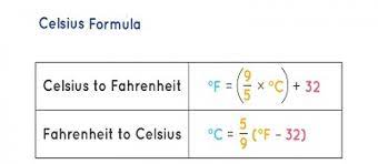 Celsius To Fahrenheit Temperature