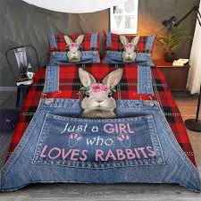 Loves Rabbits Bedding Set