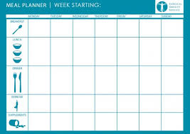 Meal Planner Pad A4