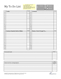 Printable To Do List Pdf Fillable Form For Free Download