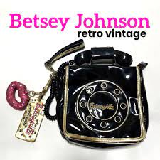 在庫あり/即出荷可】 Betsey Johnson bag ジョンソン telephone ベッツィ ハンドバッグ - brightontwp.org