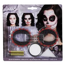 day of the dead make up set