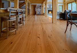 heart pine wide plank flooring