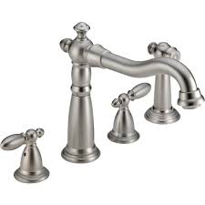 Delta faucets delta kitchen faucets warranty. Delta 2256 Ss Dst Brilliance Stainless Victorian Kitchen Faucet With Side Spray Includes Lifetime Warranty Faucet Com