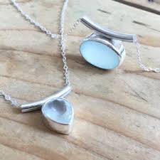 sea surf rocks contemporary jewellery