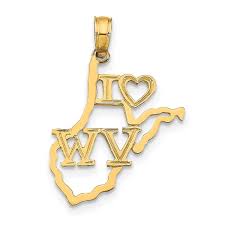 state pendant necklace jewelry gifts