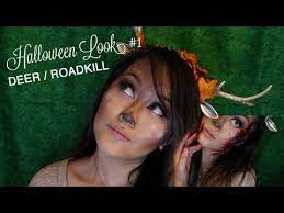 halloween deer diy antlers roadkill