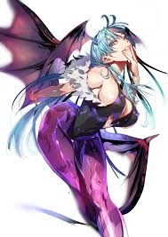 Darkstalkers, Morrigan Aensland, boobs, anime girls, anime, demon, wings |  2896x4096 Wallpaper - wallhaven.cc
