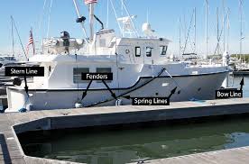 berthing basics how to tie up a boat