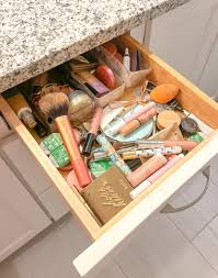 organize with me makeup drawer sarah joy