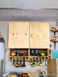 how to make a tool storage cabinet with