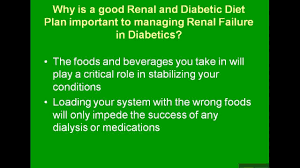 Diabetes mellitus (dm) is probably one of the oldest diseases known to man. Renal Diabetic Meal Planning Youtube