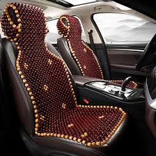 Natural Wood Beads Wooden Car Auto Seat