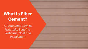 what is fiber cement siding everything