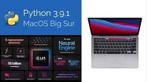 python 3 9 1 on 2020 macbook pro m1