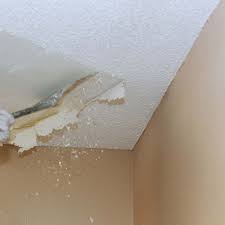 how to remove a popcorn ceiling dengarden