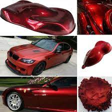 Blood Red Metallic Pigment Car Paint