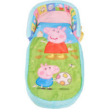 Sleeping bags can come with a sleeping pad, too, if you want extra cushioning. Readybed 401pep New Peppa Pig Kids My First Air Bed Sleeping Bag Multicolour