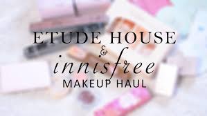 korean makeup haul etude house and