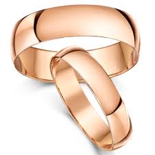 Best gift for him, husband, dad, boyfriend & gift for her as well. Rose Gold His And Hers Wedding Ring Sets Elma Jewelry Usa