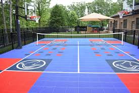commercial outdoor sports flooring