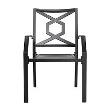 Wrought Iron Outdoor Patio Bistro Chair