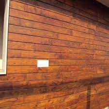 Plain Exterior Wooden Wall Cladding