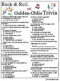 It's like the trivia that plays before the movie starts at the theater, but waaaaaaay longer. Rock Roll And Golden Oldie Trivia Etsy Rock And Roll Songs Trivia Trivia Questions And Answers