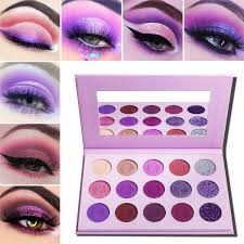 eyeshadow palette purple eyes makeup