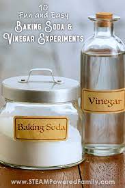 easy baking soda and vinegar experiments