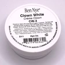 ben nye clown white makeup 3 oz