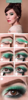 holiday makeup tutorial emerald